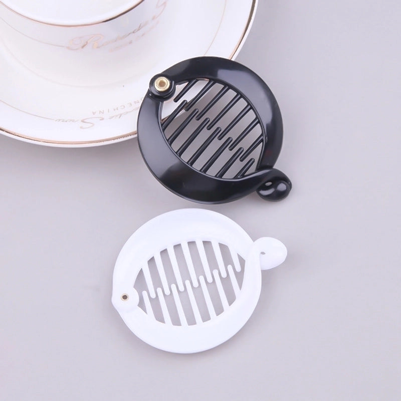 Factory Direct Dedicated To Simple Solid Color Small Round Clip Banana Clip Plastic Fish Clip