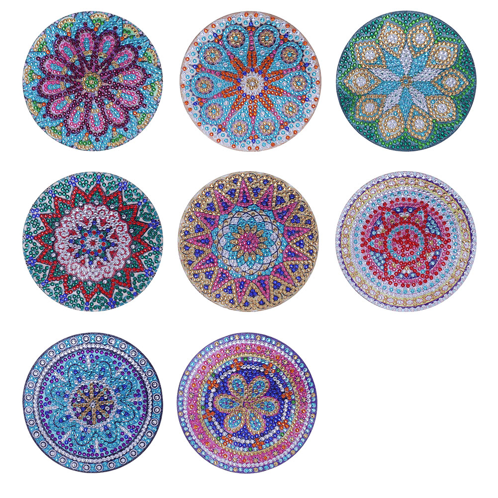 

Mandala Wooden Coaster - 5D DIY Fashion Accessories, Set, 501 Original