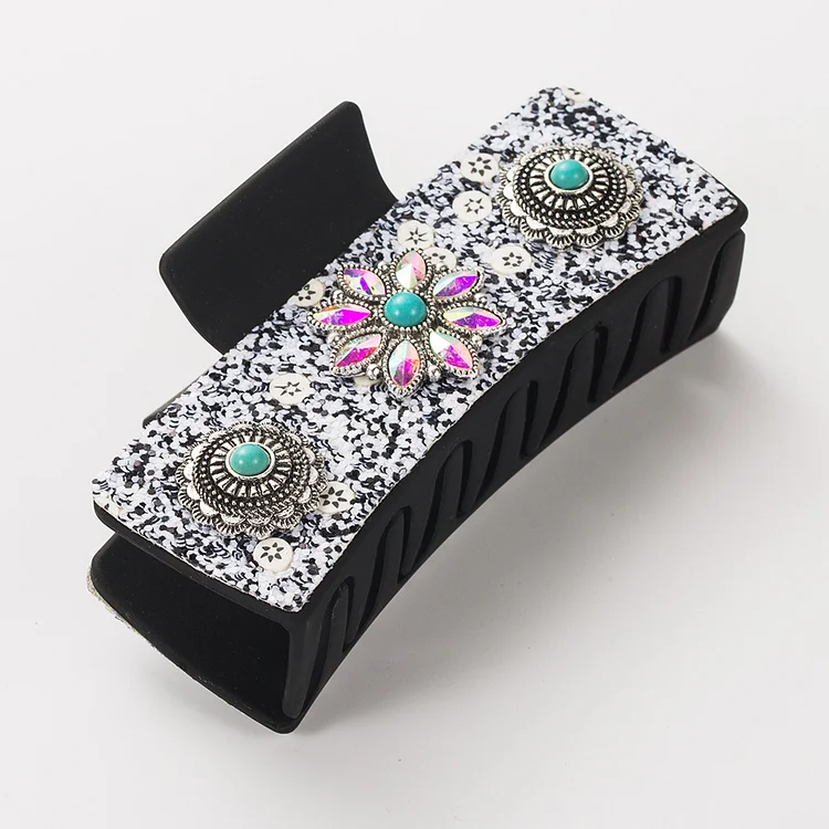 Vintage Diamond Grab Clip