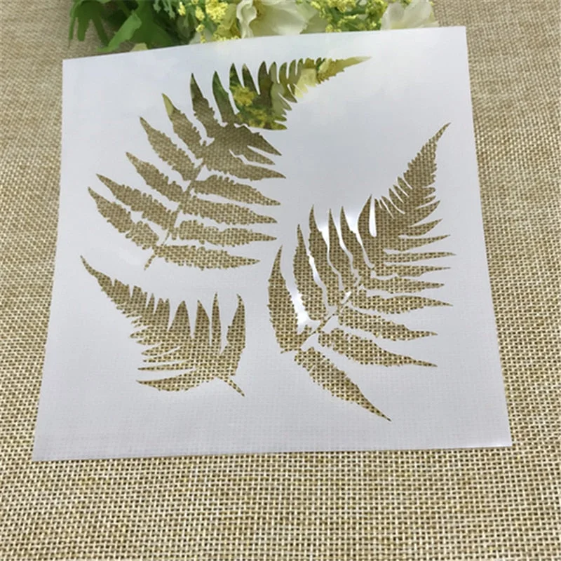 1 Sheet Maple leaves Layering Stencils for DIY Scrapbooking/photo album Decorative Embossing DIY Paper Cards Crafts
