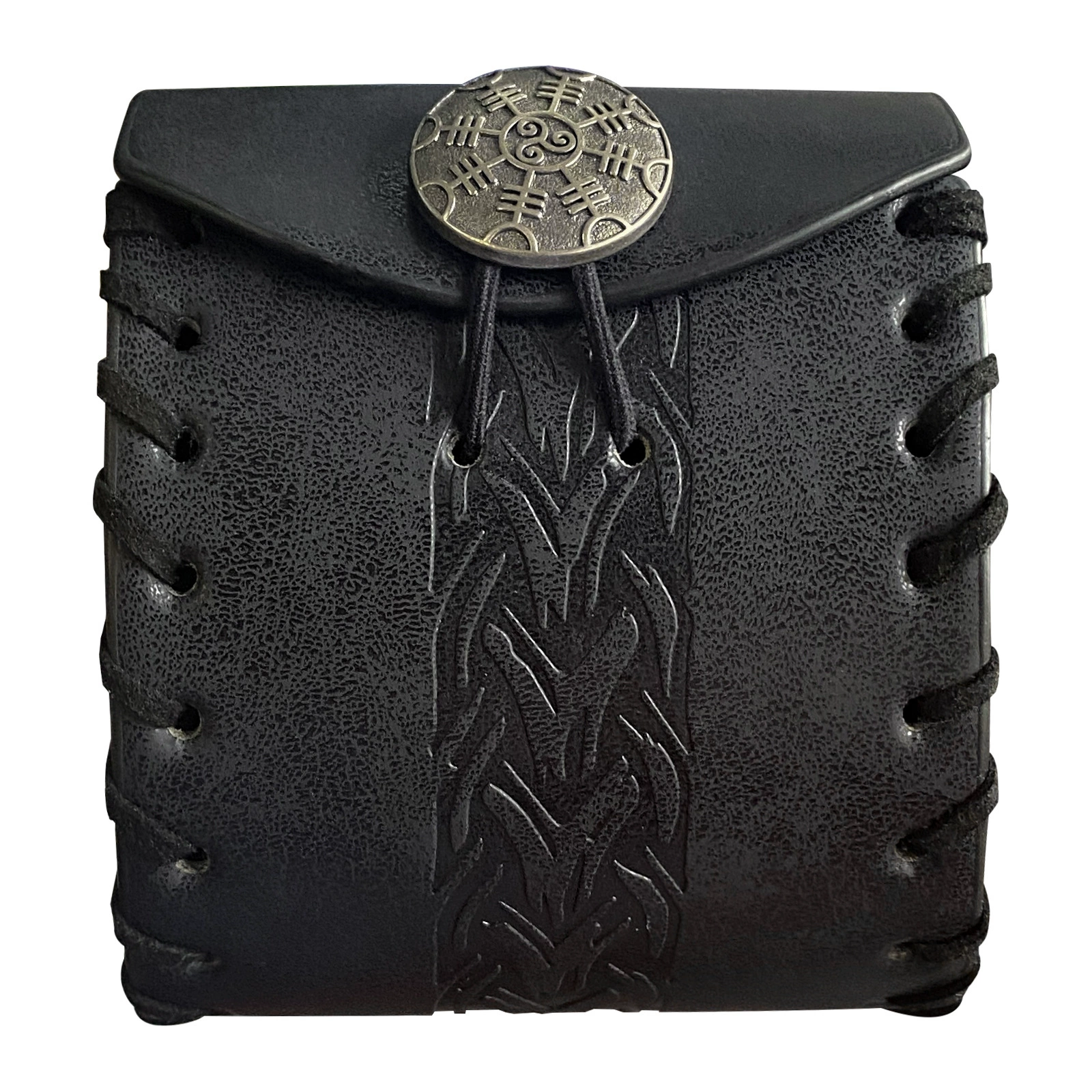 Viking Retro Belt - Hanging Small Square Pouch