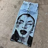 Personalized Sade Adu Print Pocket Jeans