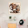 Coffee Gnome-14CT Stamped Cross Stitch 40*40cm/15.75*15.75in tapestrymarket
