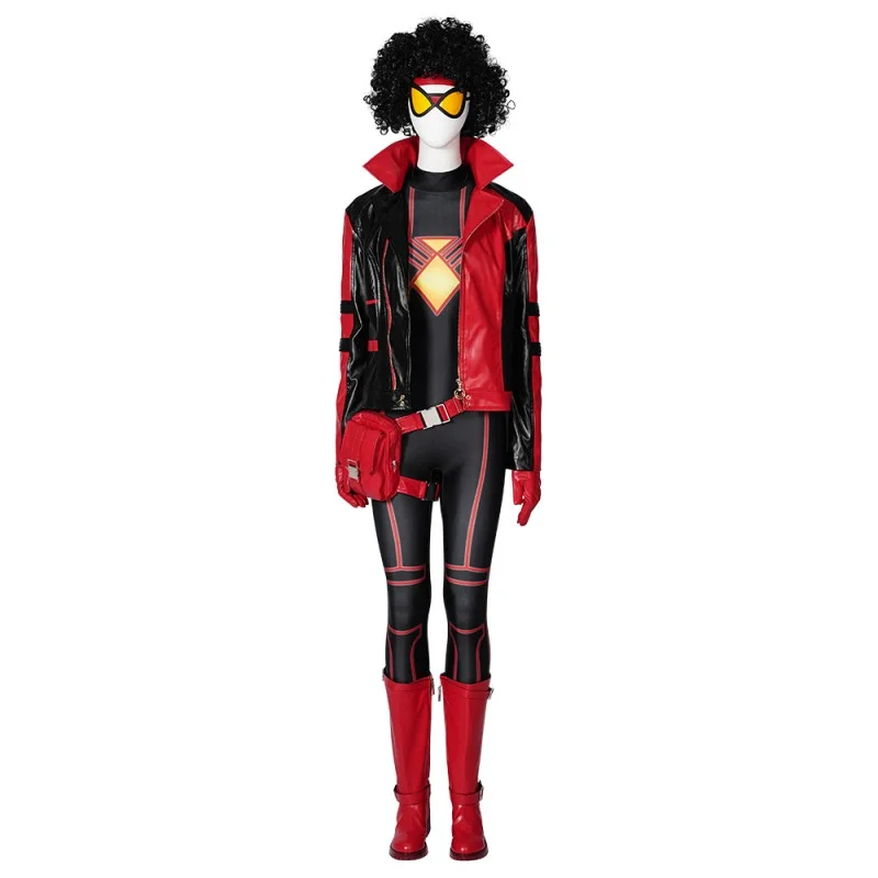 2023 Spider Woman Jessica Miriam Drew Cosplay Costumes Spider Man Across the Spider Verse Halloween Suit