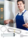 5pcs Fridge Dredging Kit Hose Reusable Fridge Drain Hole Dredging Remover Shovel