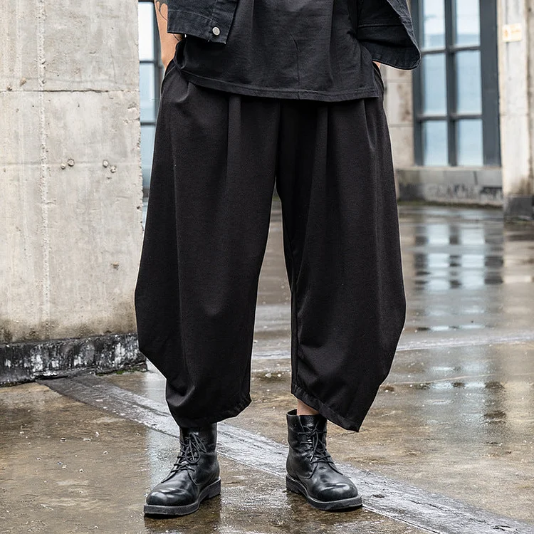 Dawfashion Techwear Streetwear-Darkwear Japanese Original Design Straight Versatile Slacks Pants-Streetfashion-Darkwear-Techwear
