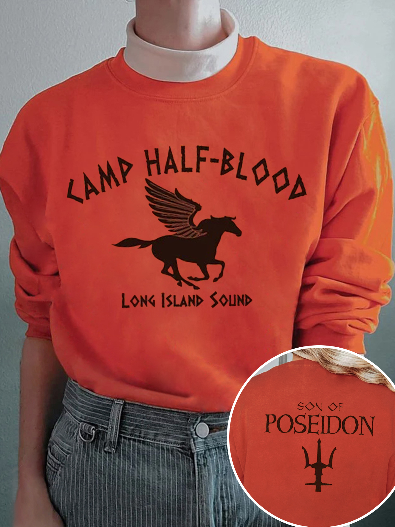 Camp Half Blood, Heroes Of Olympus Sweatshirt