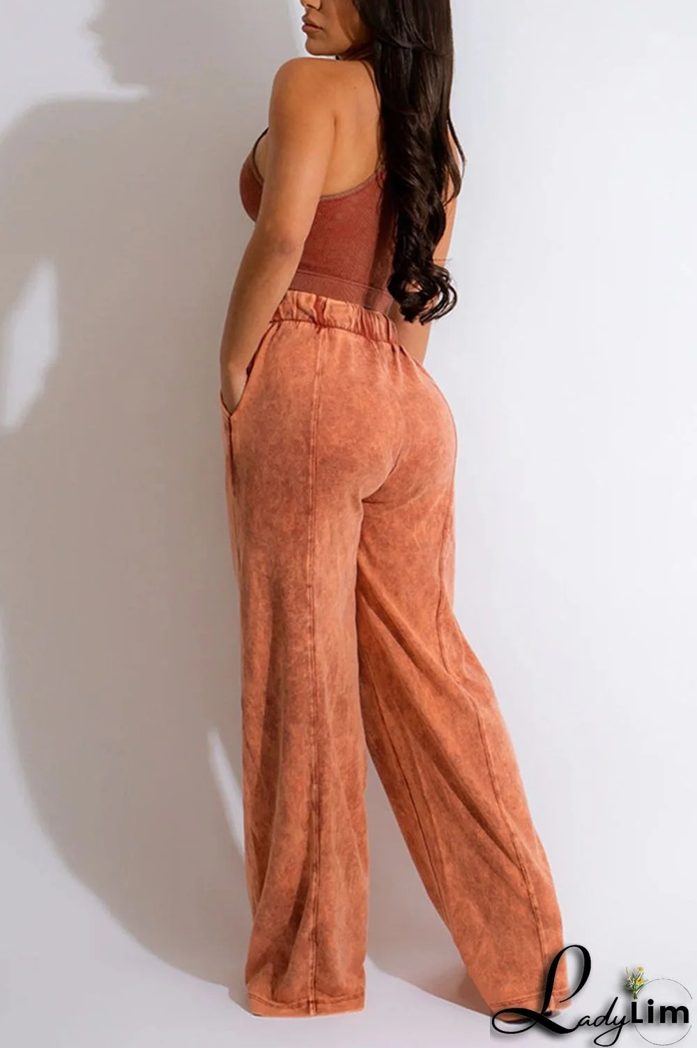 White Casual Solid Patchwork O Neck Sleeveless Two Pieces