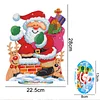 Diamond Painting Crystal Christmas Acrylic Statue Desktop Rhinestone Mosaic Art Kit