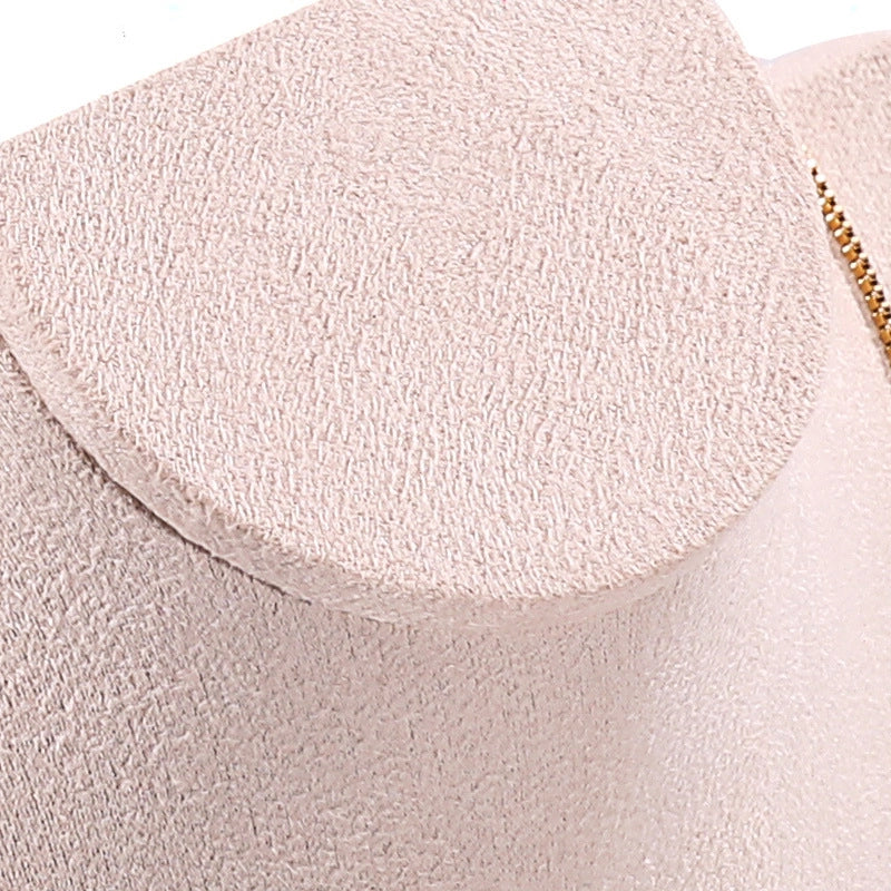 1 Piece Solid Wood Cloth Elegant Nordic Style Solid Color Jewelry Display Jewelry Rack