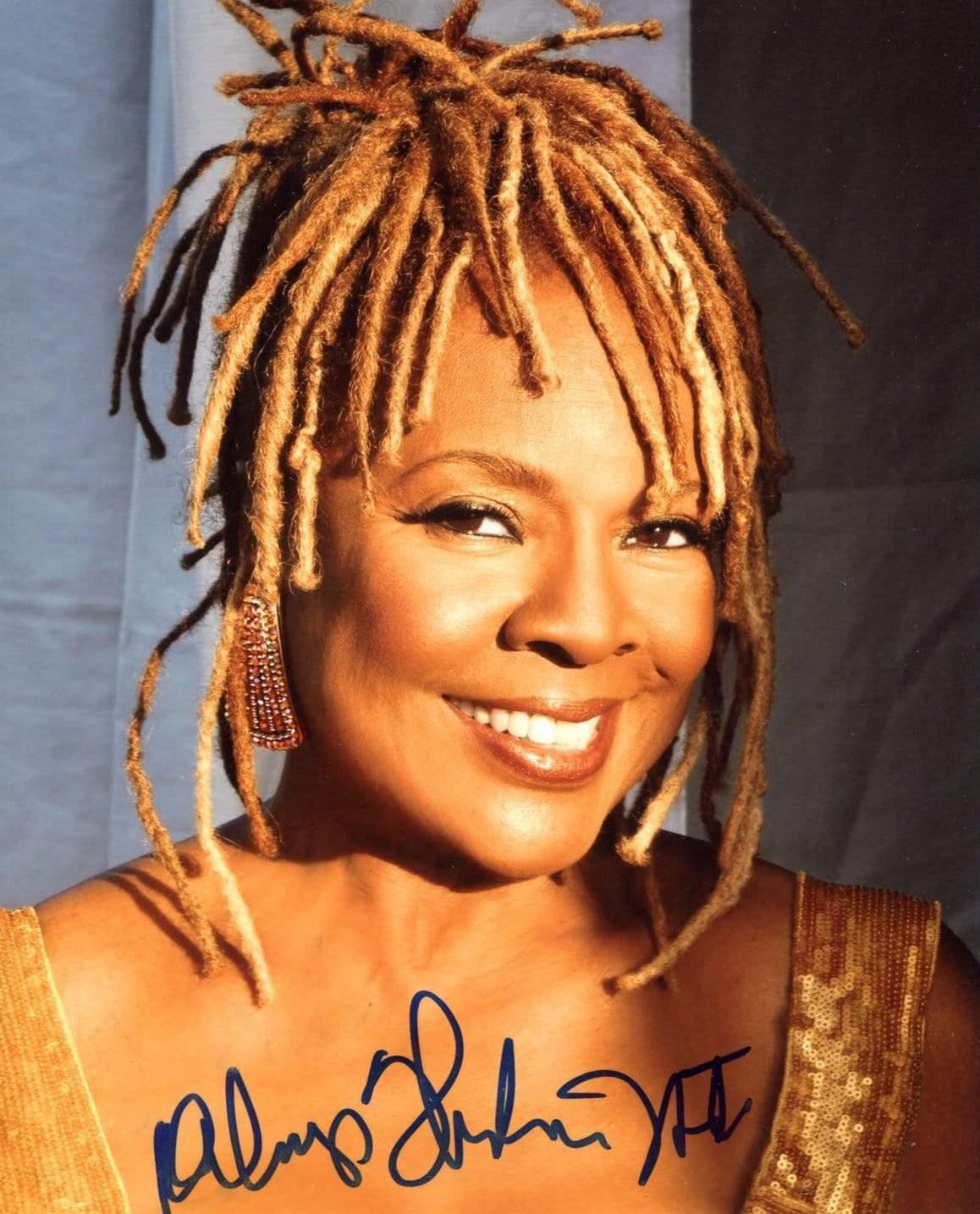 Thelma Houston SINGER autograph, signed Photo Poster painting