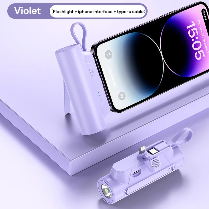 SAKER® Capsule Mini Charger Power Bank