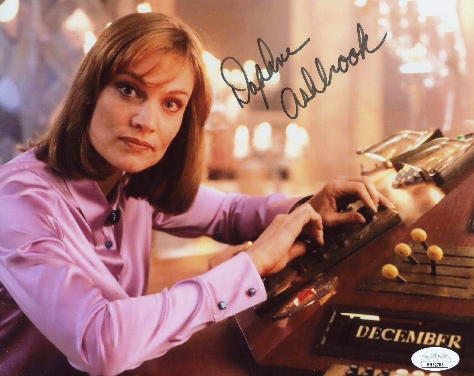 Daphne Ashbrook Grace Halloway Doctor Who 8x10 Photo Poster painting Signed Autograph JSA COA