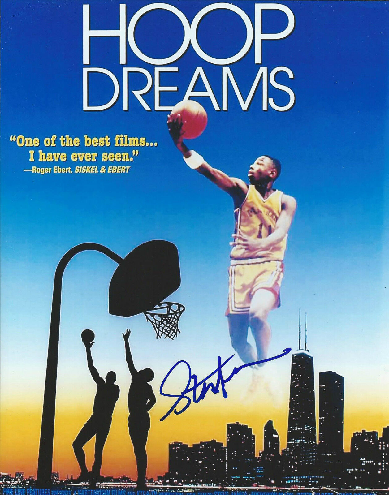 **GFA Hoop Dreams Movie *STEVE JAMES* Signed 8x10 Photo Poster painting MH3 COA**