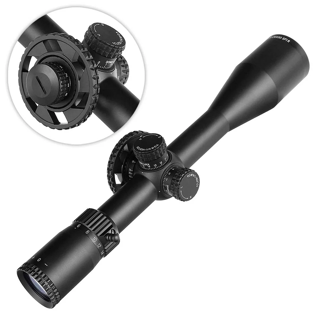 ohhunt® 4.5-20X50 30MM SFP Red Illumination SIDE AO Scope