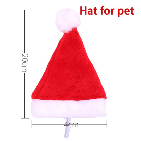 Pet Christmas Costume Outfit Set Reindeer Antlers Headband Santa Christmsas Hat Red Scarf And Pet Cloak For Dog Cat Pet Christmas Party Cosplay Supplies - Shop Trendy Women's Fashion | TeeYours