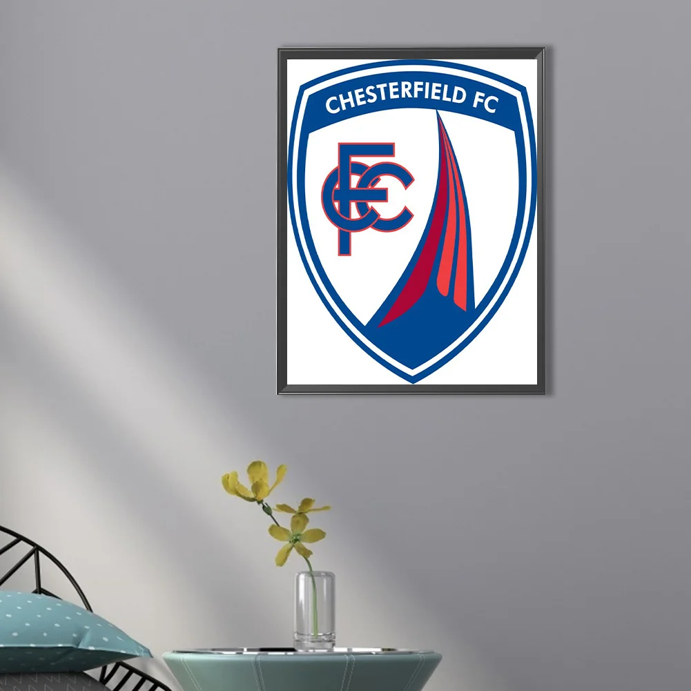 Diamond Painting - Full Round Drill - Chesterfield FC(Canvas|30*40cm)