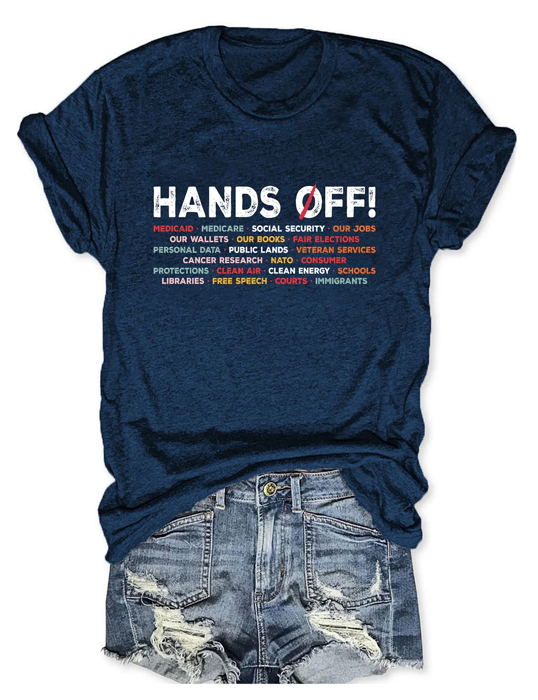 Hands Off Protest T-shirt