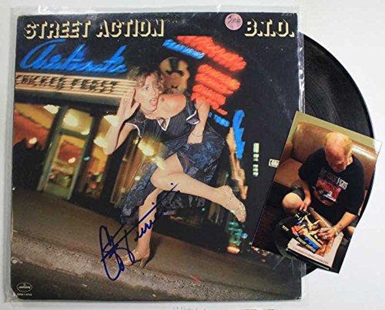 C.F. Turner Signed Autographed Street Action