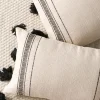 Black White Linen Home Living Creative Cushion Pillow Cover
