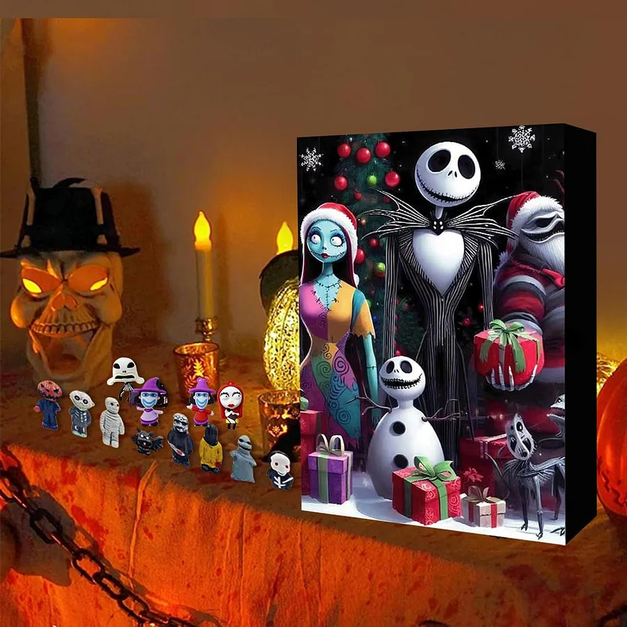 Halloween Adventskalender 2025 Mit 12 Grusel-Ohrringen - Countdown Kalender Für Frauen