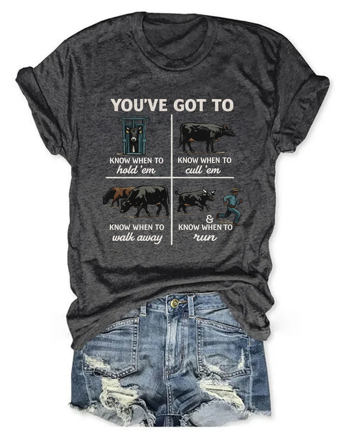 You've Got To Know When To Hold'em T-shirt