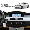 Ugode F&uuml;r BMW 5Series 6Series E60 E61 E63 E64 2006-2011 year Apple CarPlay Android Auto Display Monitor Upgrade Autoradio Stereo 