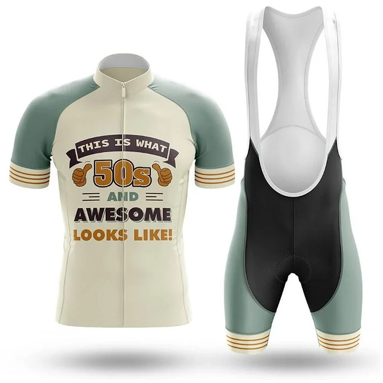 Retro Custom Year Vintage Men's Short Sleeve Cycling Kit
