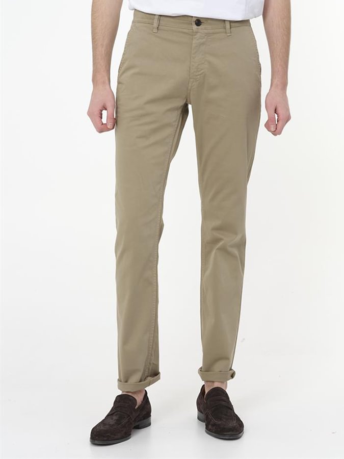 Men's Slim Casual Stretch Khaki Pants