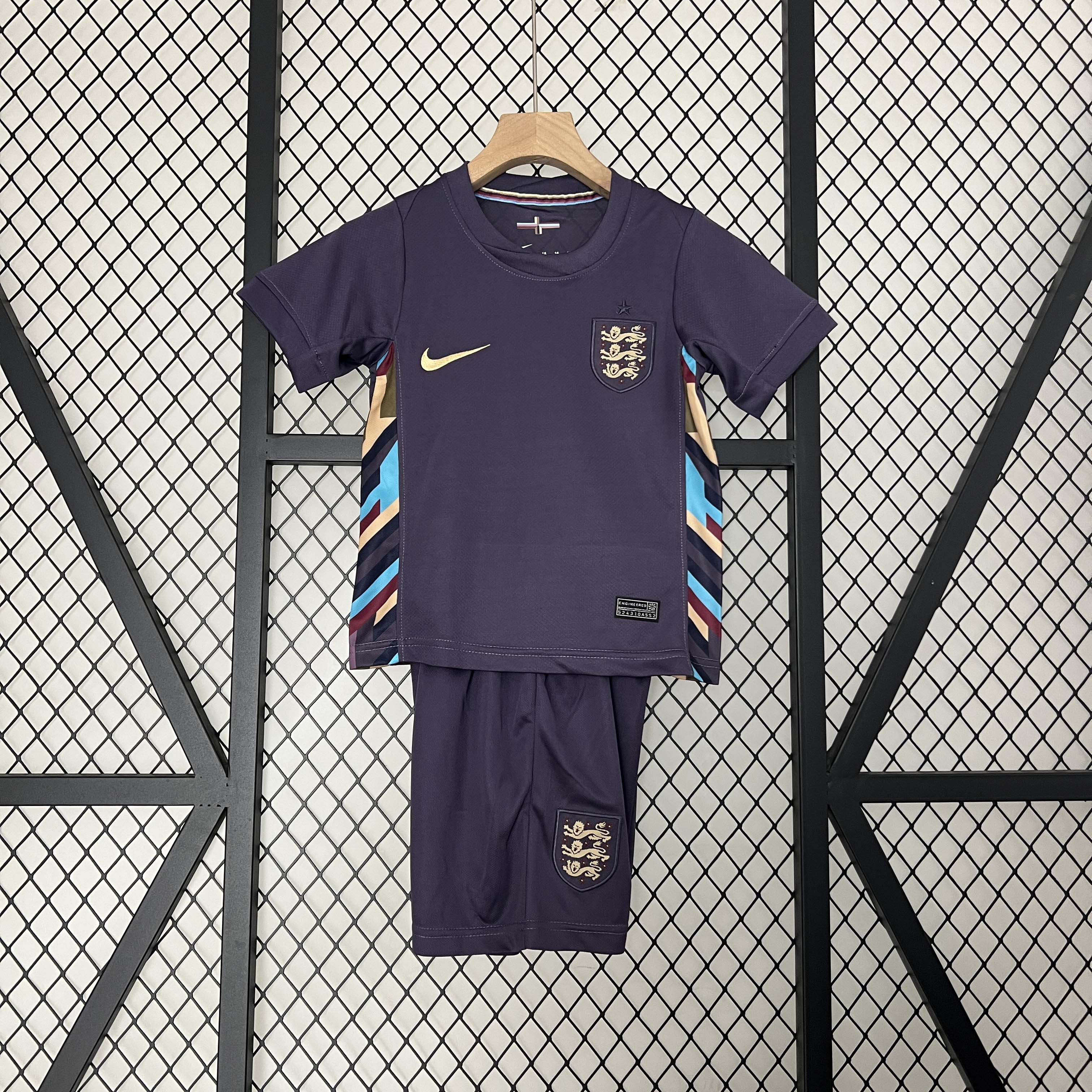2024 kids England away_Football Shirt 1:1 Thai Quality