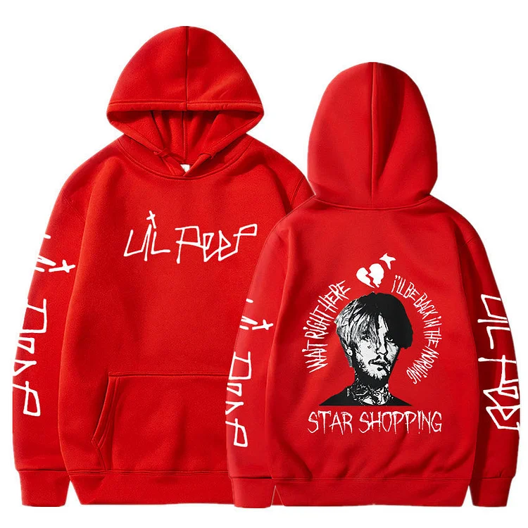 Rapper Lil Peep Cry Baby Hoodies Vintage Hip Hop Oversized Sweatshirts Hoodie Streetwear at Hiphopee