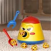 Electric Push Walker and Spinning Ball Launcher Baby Walker Set Baby Vacuum Toy
