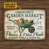 Personalized Garden Market Customized Classic Metal Signs