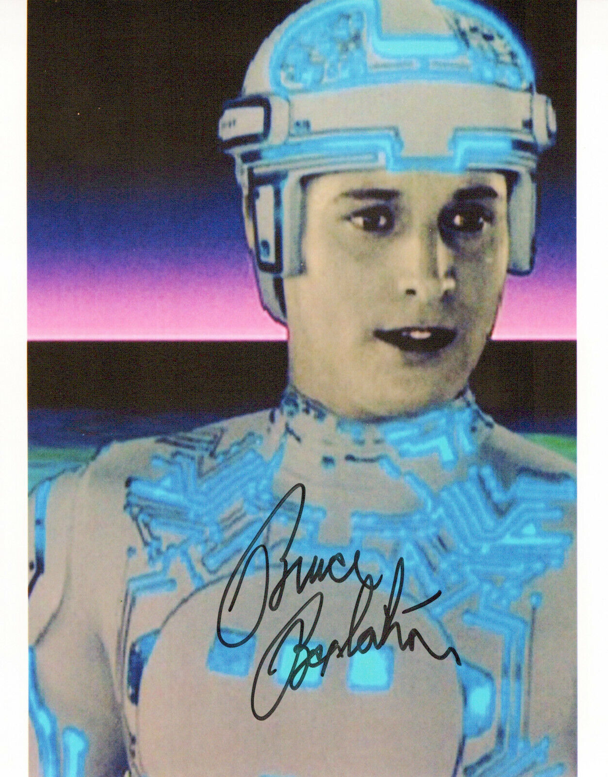 Bruce Boxleitner Tron autographed Photo Poster painting signed 8x10 #2 Alan Bradley Disney