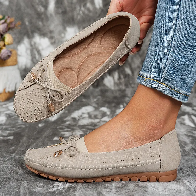 🔥Best Seller-Last Day Sale 60% OFF🔥 Orthopedic leather shoes, Lightweight, Anti-Slip, Breathable for Women