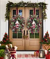 🔥Last Day 49% OFF🔥Santa Christmas Front Door Wreath-mysite-Adracos