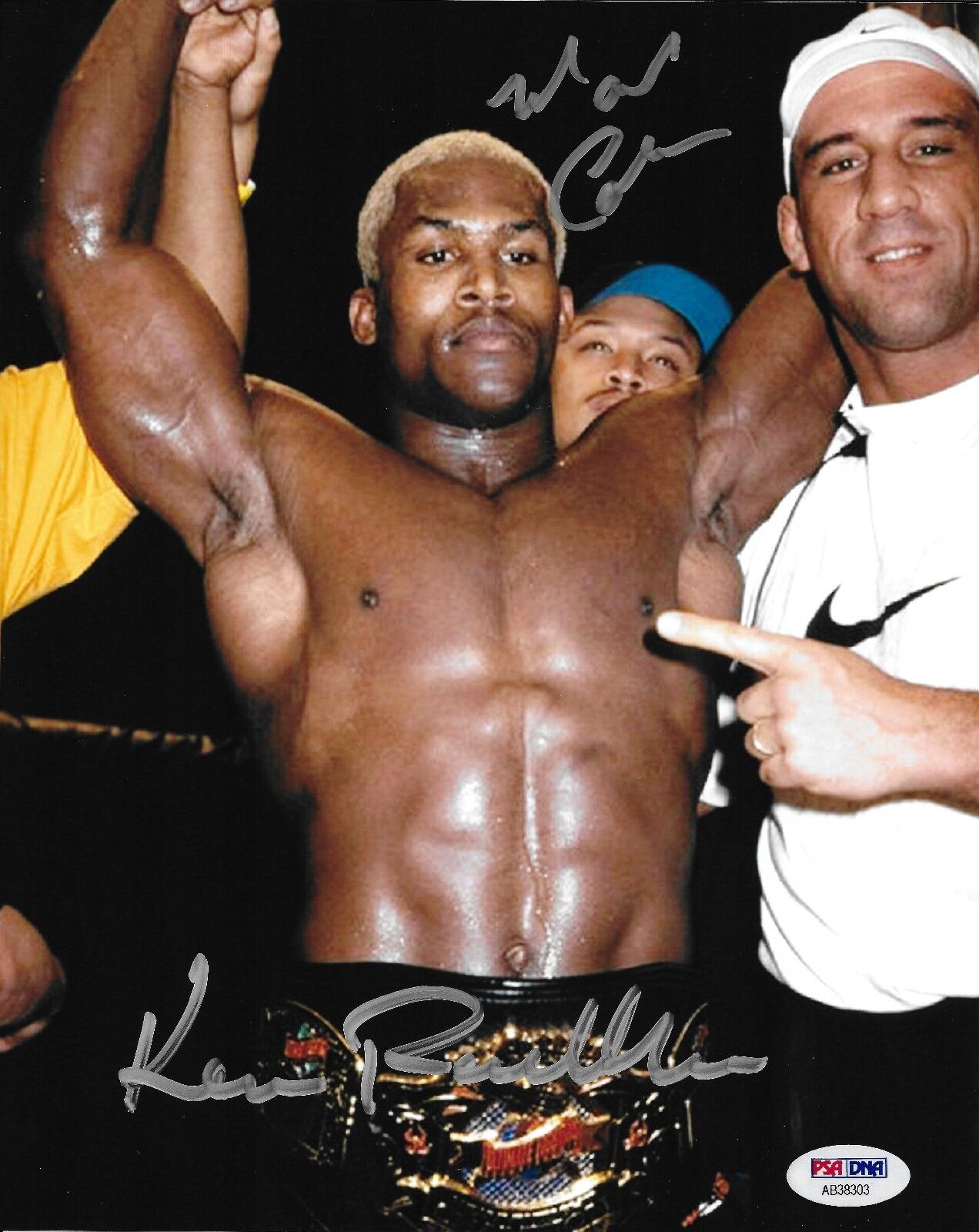 Mark Coleman Kevin Randleman Signed UFC 8x10 Photo Poster painting PSA/DNA COA Picture Autograph