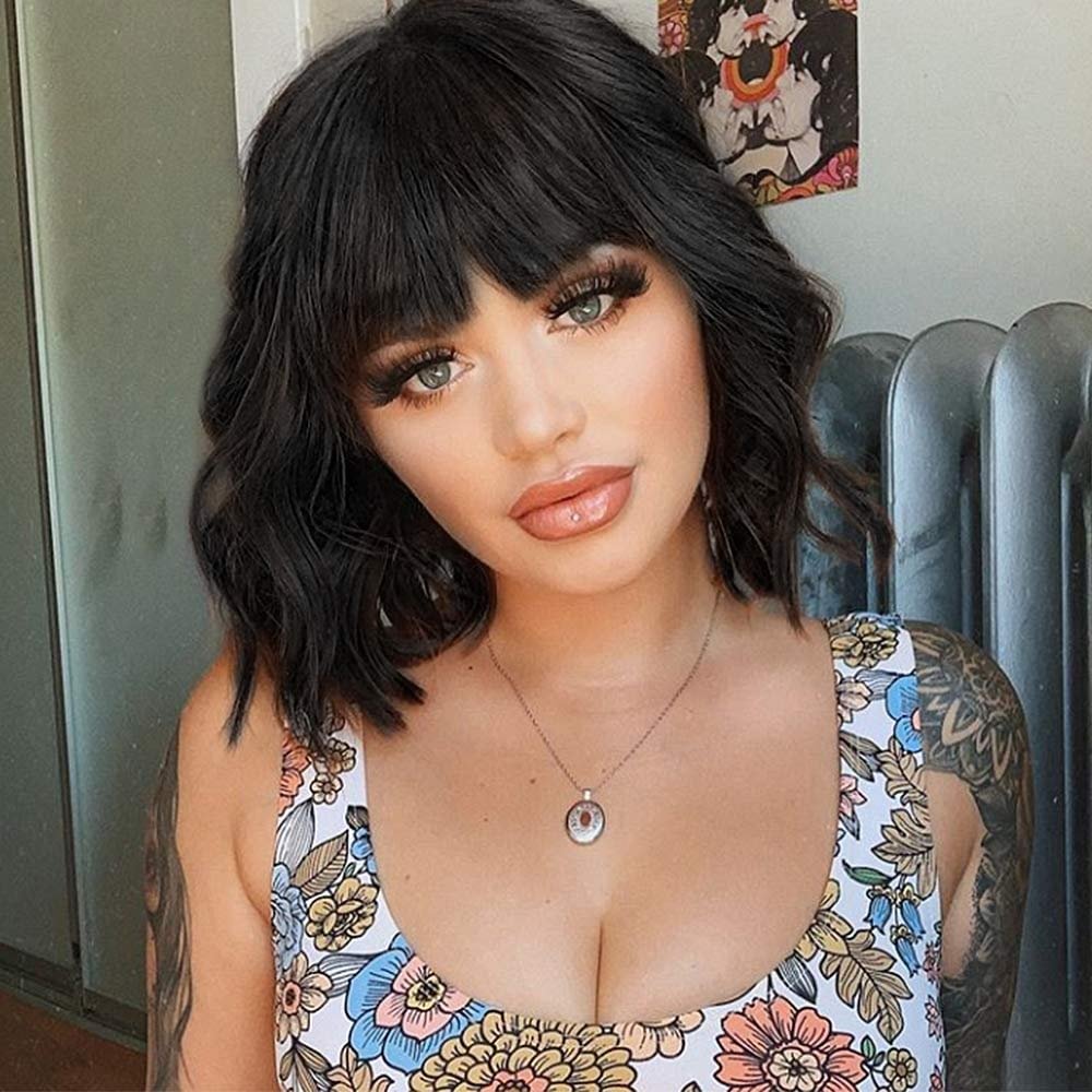 Hot Sexy Wave Bob Wig-elleschic