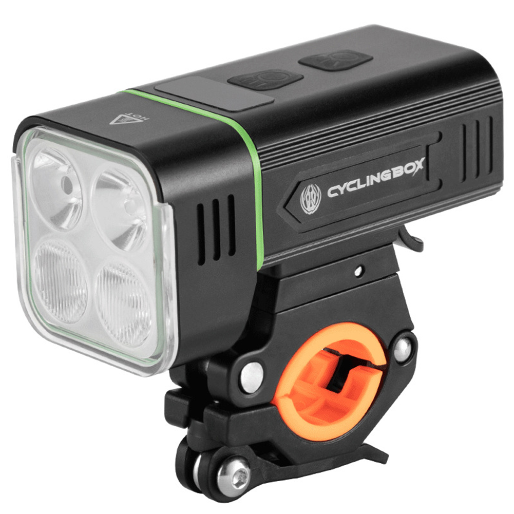 

4xT6 LED 1800LM Bicycle Headlight Type-C Rechargeable Waterproof Bike Light, 501 Original