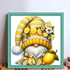 Lemon Gnome-11CT Stamped Cross Stitch 40*40cm/15.75*15.75in