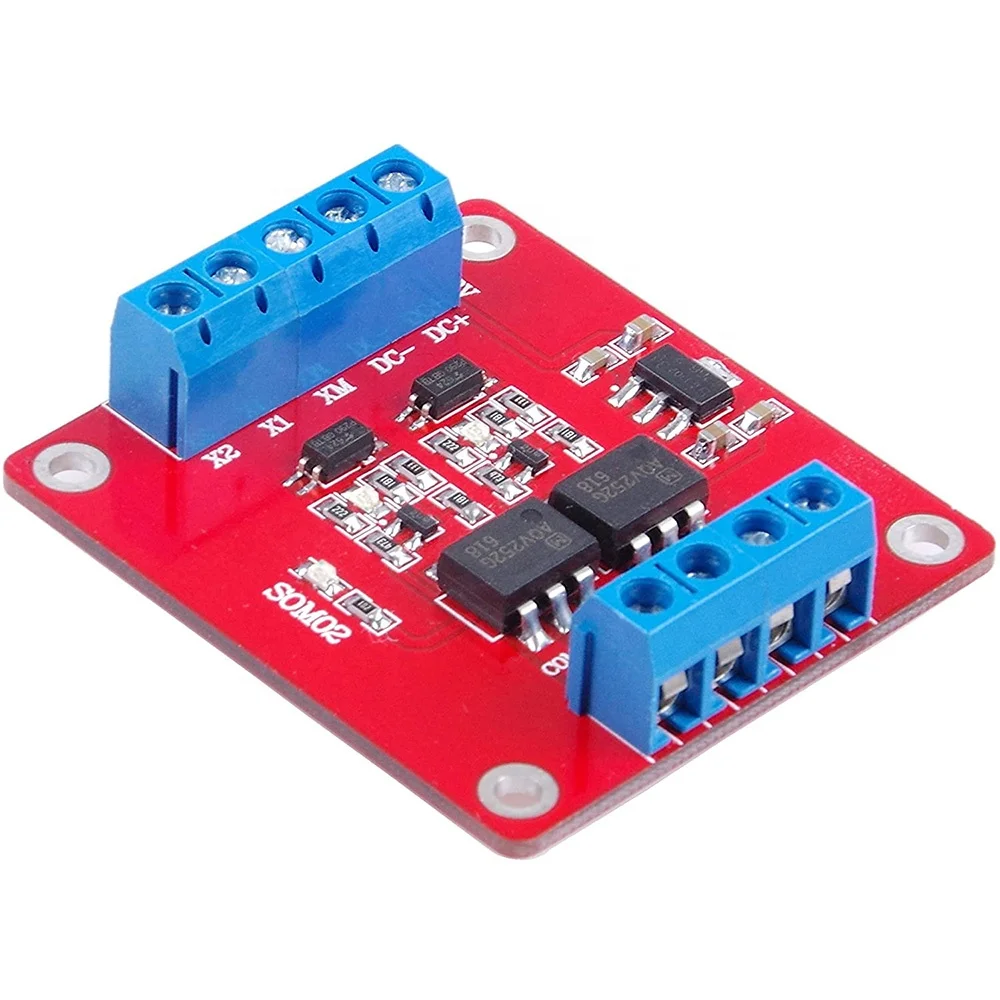 1/2/4/8 Channels Optocoupler Switch Relay High-Low Level Trigger 3A Optocoupler Isolation DC Solid State Relay Module