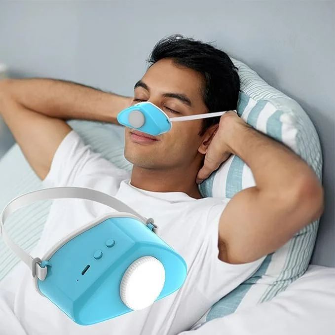 Electric Atomized Micro CPap Portable Electric Anti Snoring Devices Smart Mask