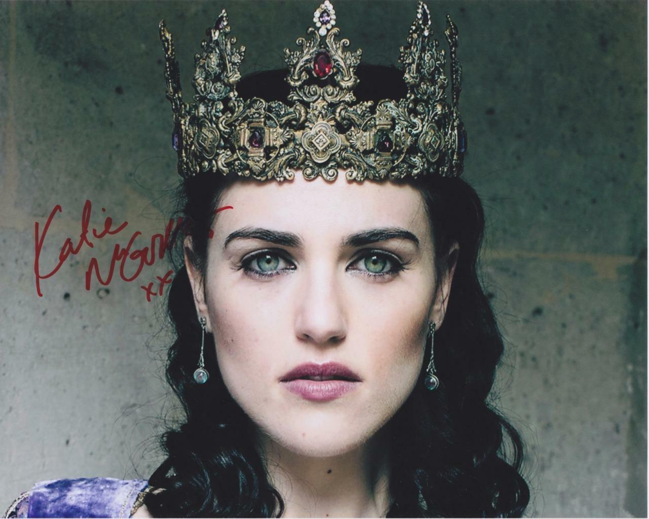 Katie McGrath Merlin SIGNED AUTOGARPHED 10 X 8