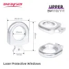 Raytools Lens Seat Laser Protective Lens Drawer 24.9*1.5/27.9*4.1 Metal Seal Ring Sealed Lid for BT240S/BM109/110/111