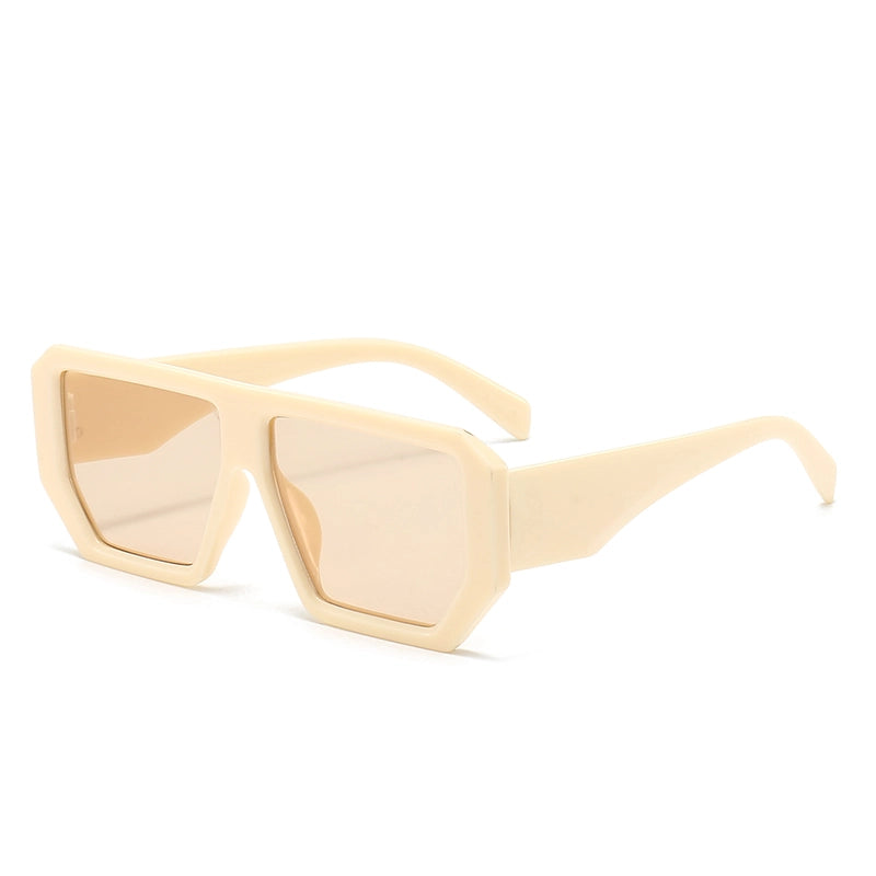 Elegant Minimalist Sunglasses Pc Square Full Frame Women’s Sunglasses