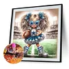 NFL football fille ronde drill diamond painting-40 * 40cm
