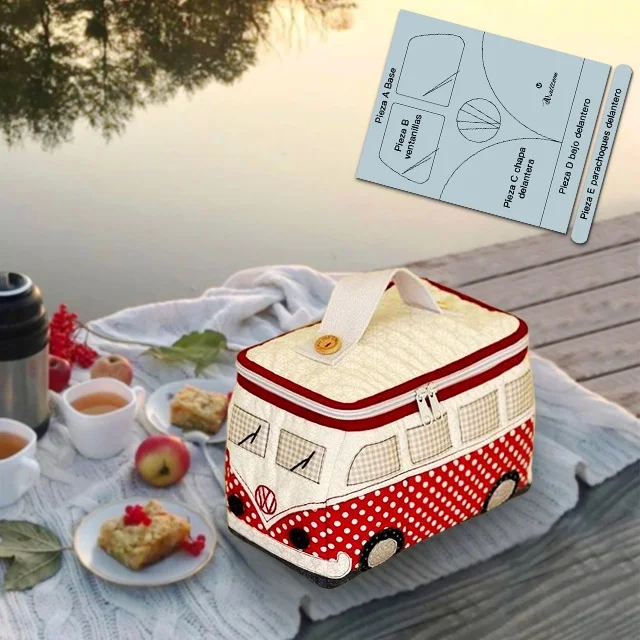 Fabric car storage bag Templates&Tutorial