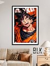 Winking Son Goku Decorative Painting - Dragon Ball - BLK Studio