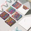 6PCS Diamond Painting Love Greeting Cards Postcards with Envelopes