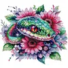 Flower Snake-14CT Stamped Cross Stitch 33*31cm/12.99*12.2in